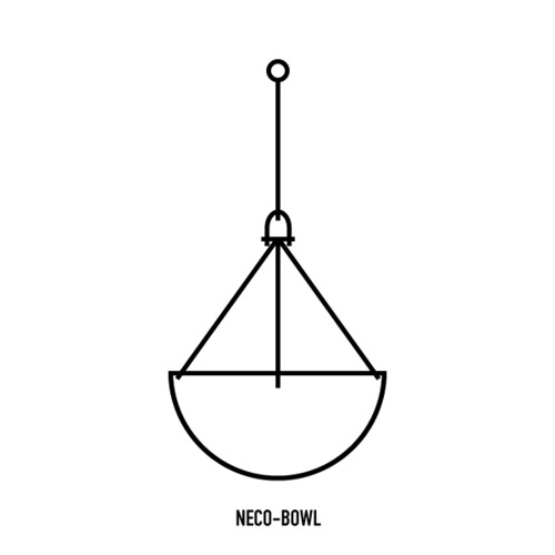 NECO-BOWL：ネコボウル 30cmモデル ロープタイプ