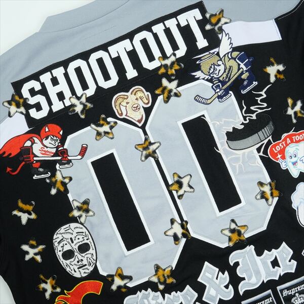 Size【M】 SUPREME シュプリーム 25FW Fire & Ice Hockey Jersey Black 