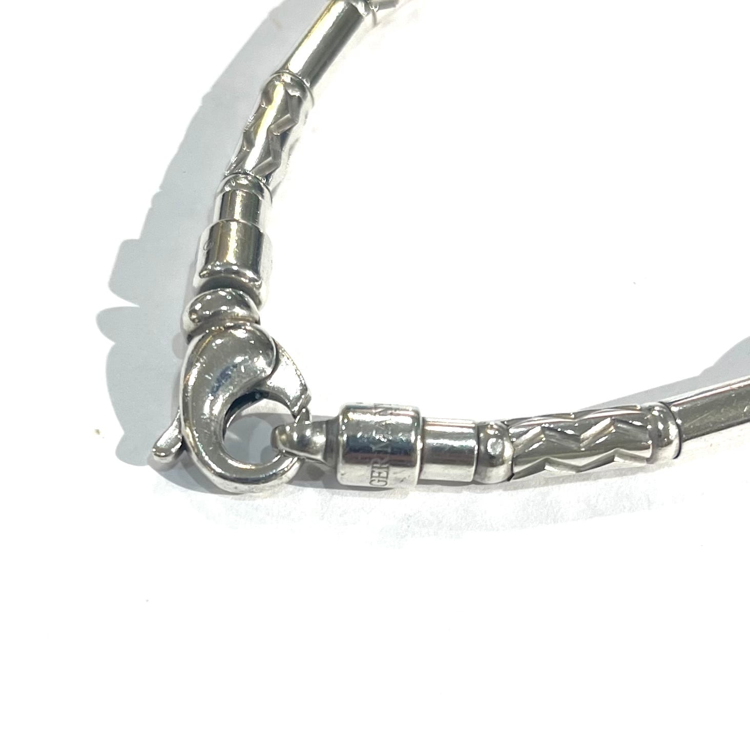 希少【TIFFANY&CO.】2924 German ZigZagブレスレット幾何学 シルバー