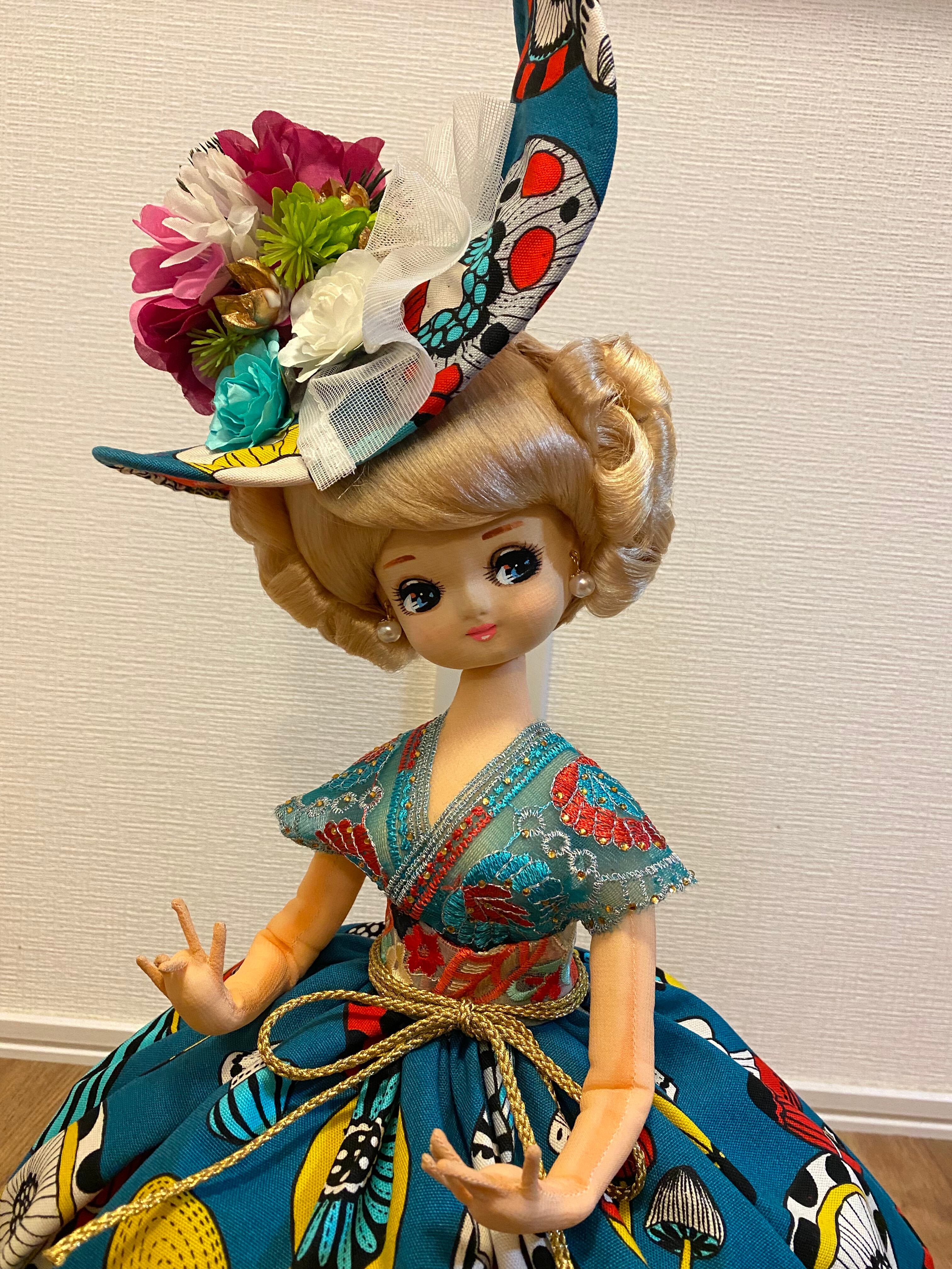 いちご乗せこけし 約4寸 約12cm 北山真由美 工人（津軽系）#0023 | Pay ID