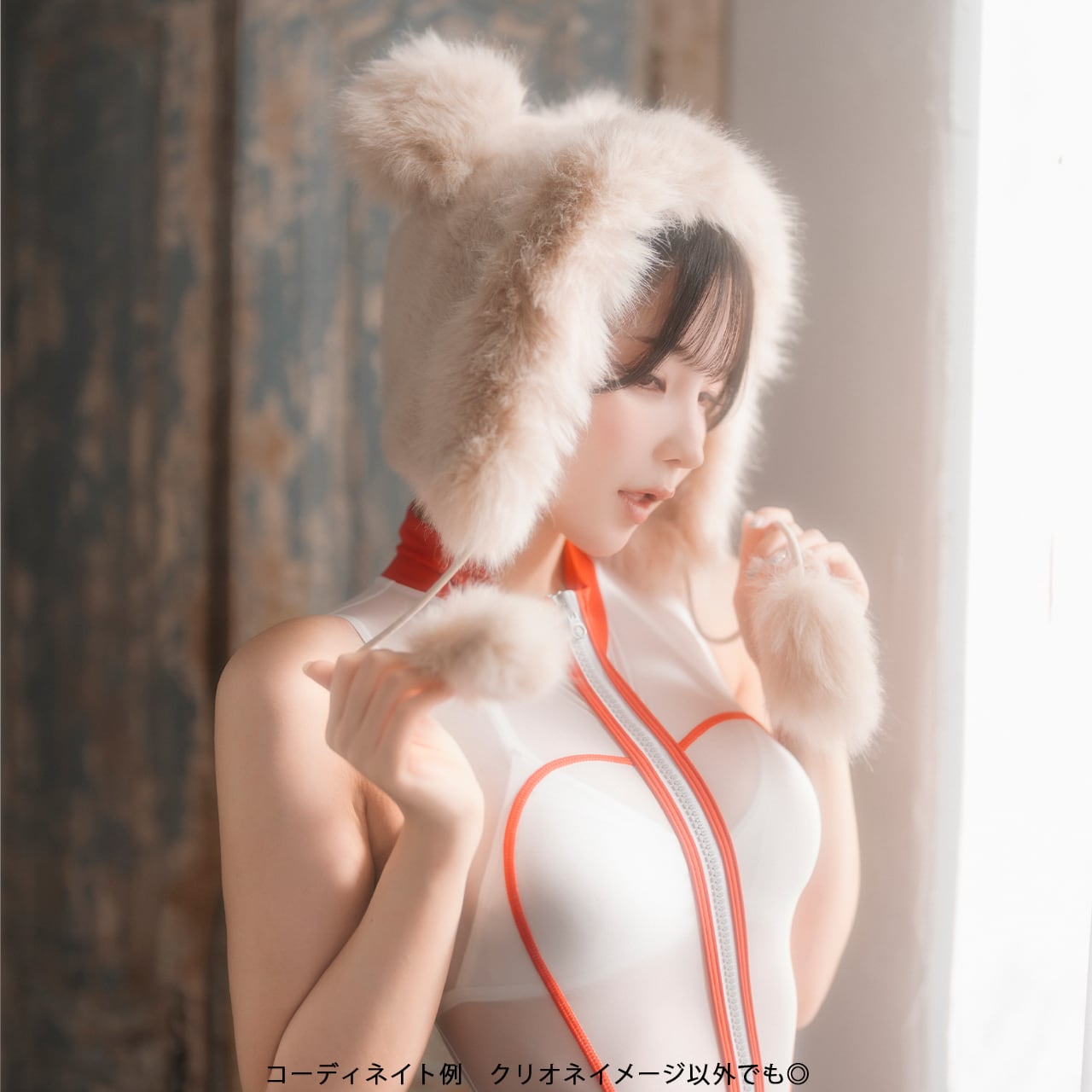 M企画 競泳水着 ラインジッパー ラインジッパー水着 Type:クリオネ | EMUPROJECT