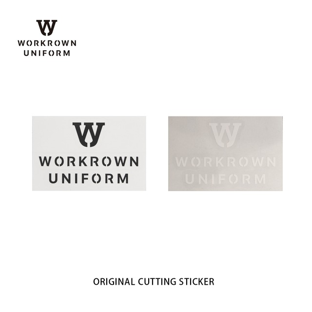 WORKROWN ORIGINAL CUTTING STICKER
