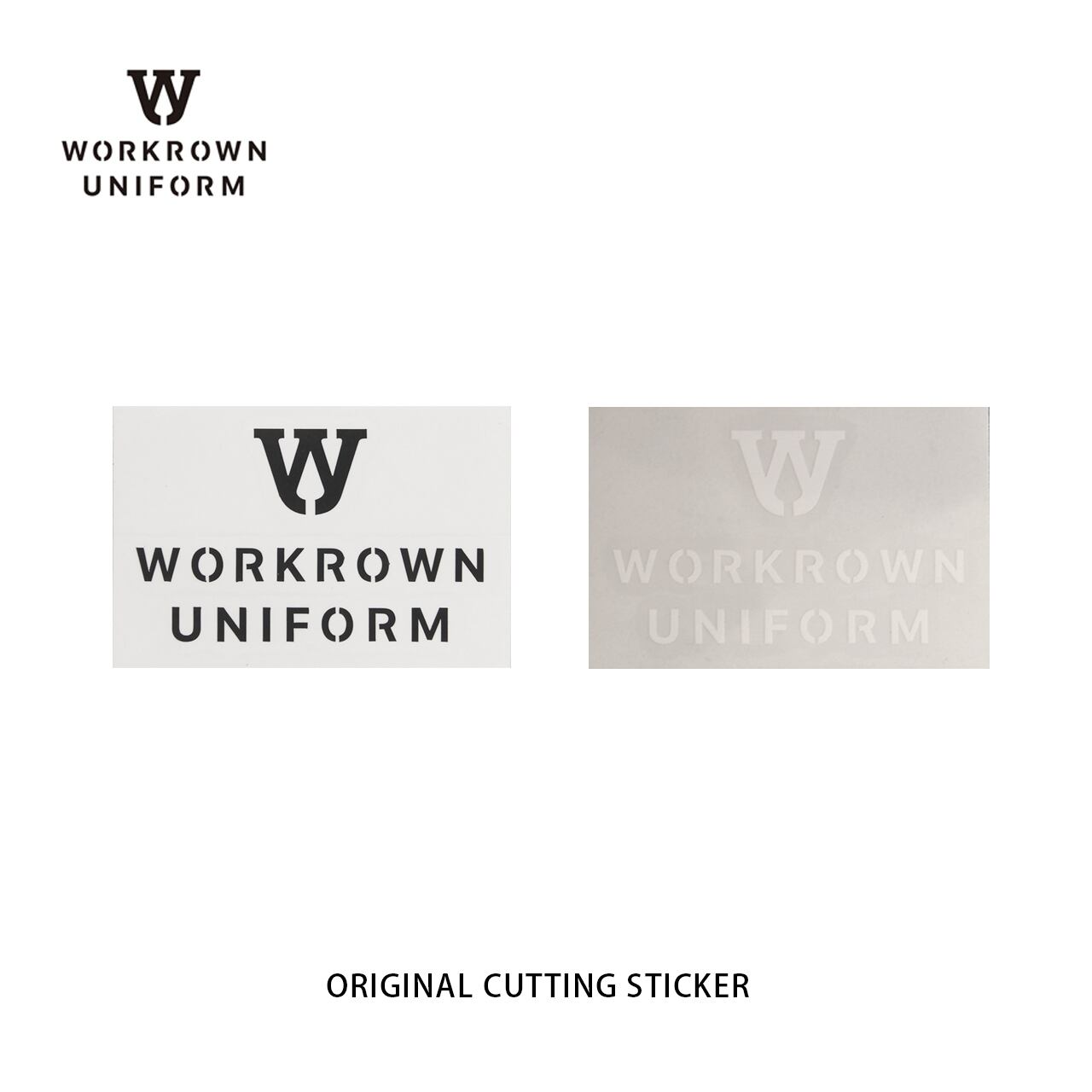 WORKROWN ORIGINAL CUTTING STICKER