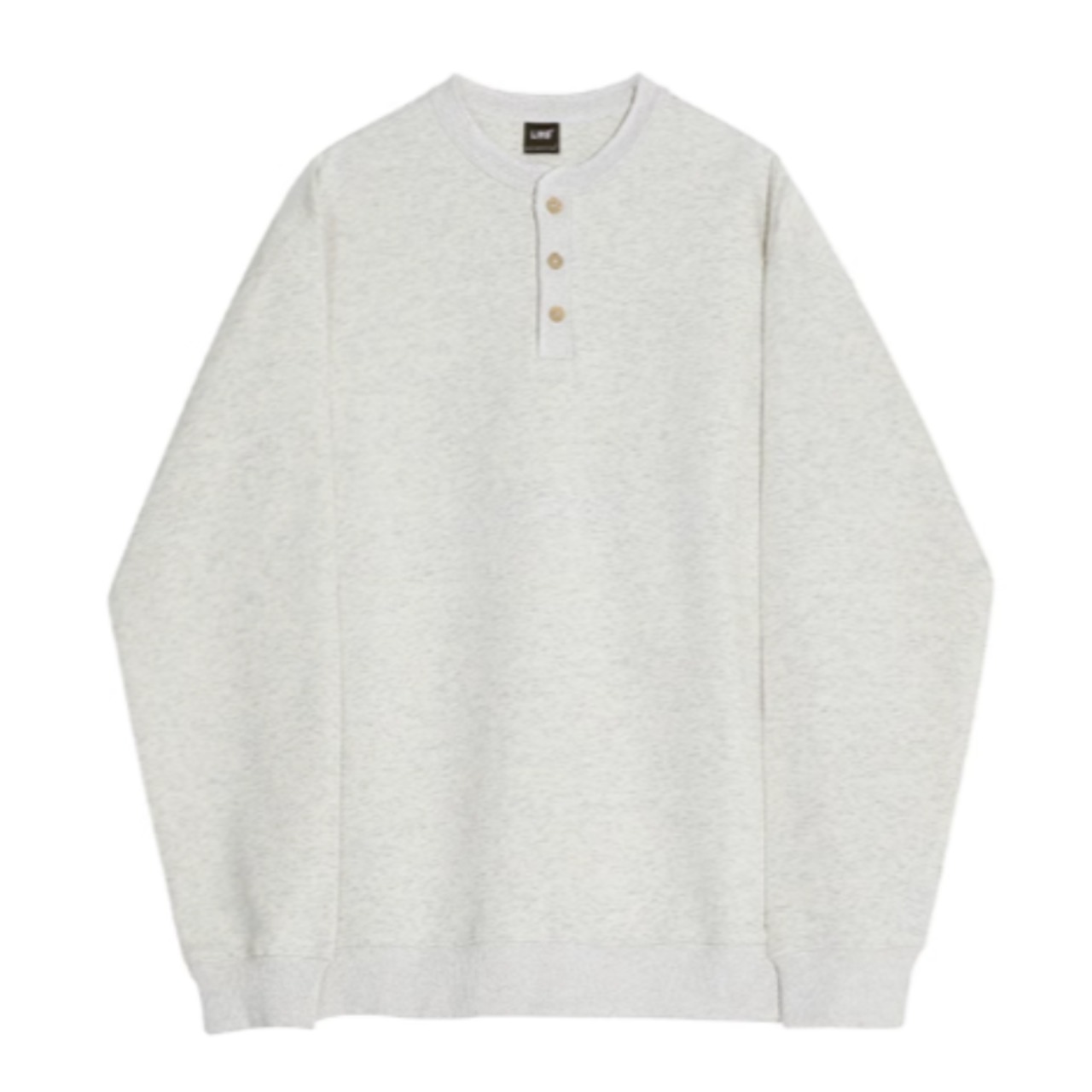 ヘンリーネックロングTシャツ　0825