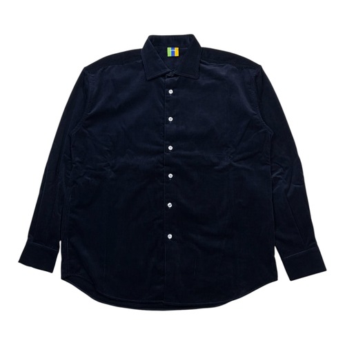 【Bedlam】Target cord Shirts(Navy)〈国内送料無料〉
