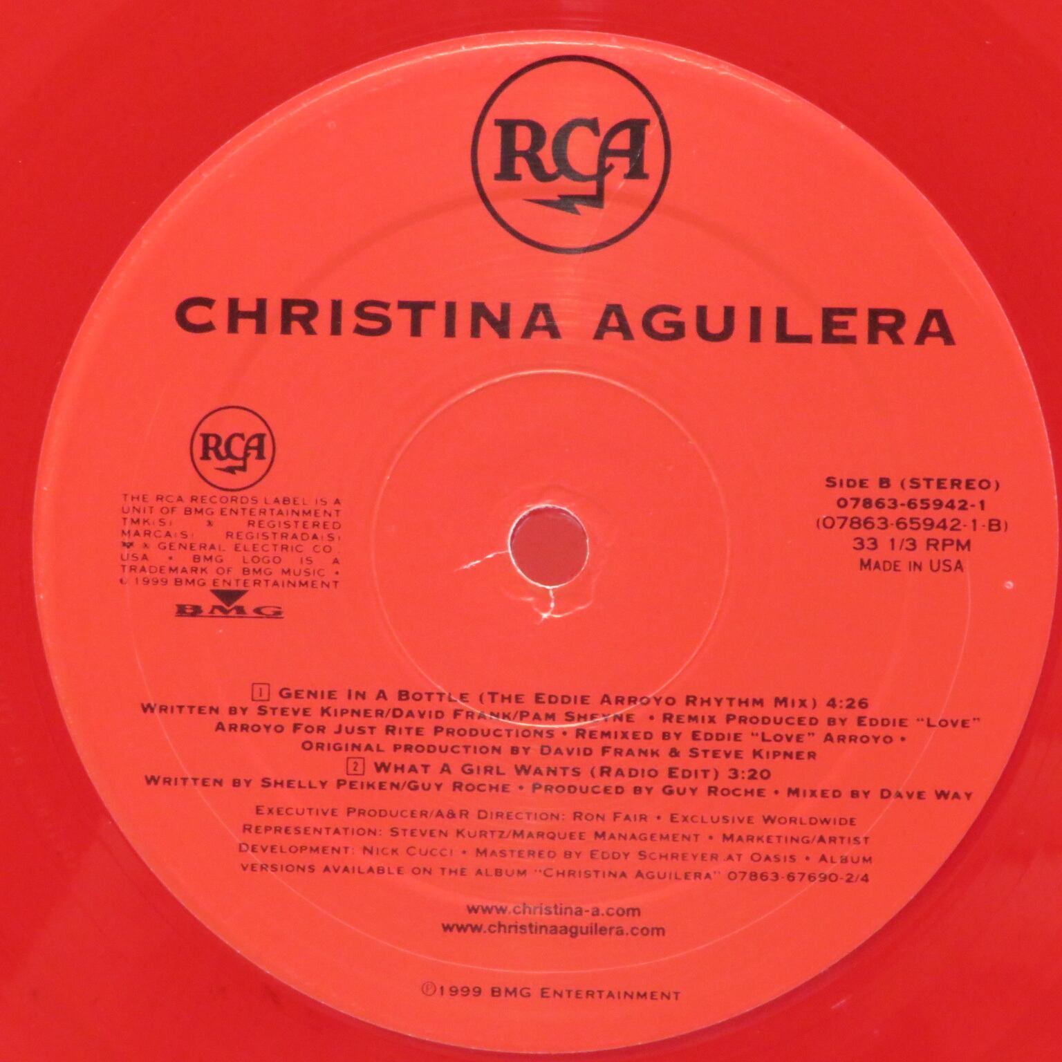 Christina Aguilera / The Christmas Song (Chestnuts Roasting On An Open Fire) [07863 65942-1] - 画像4