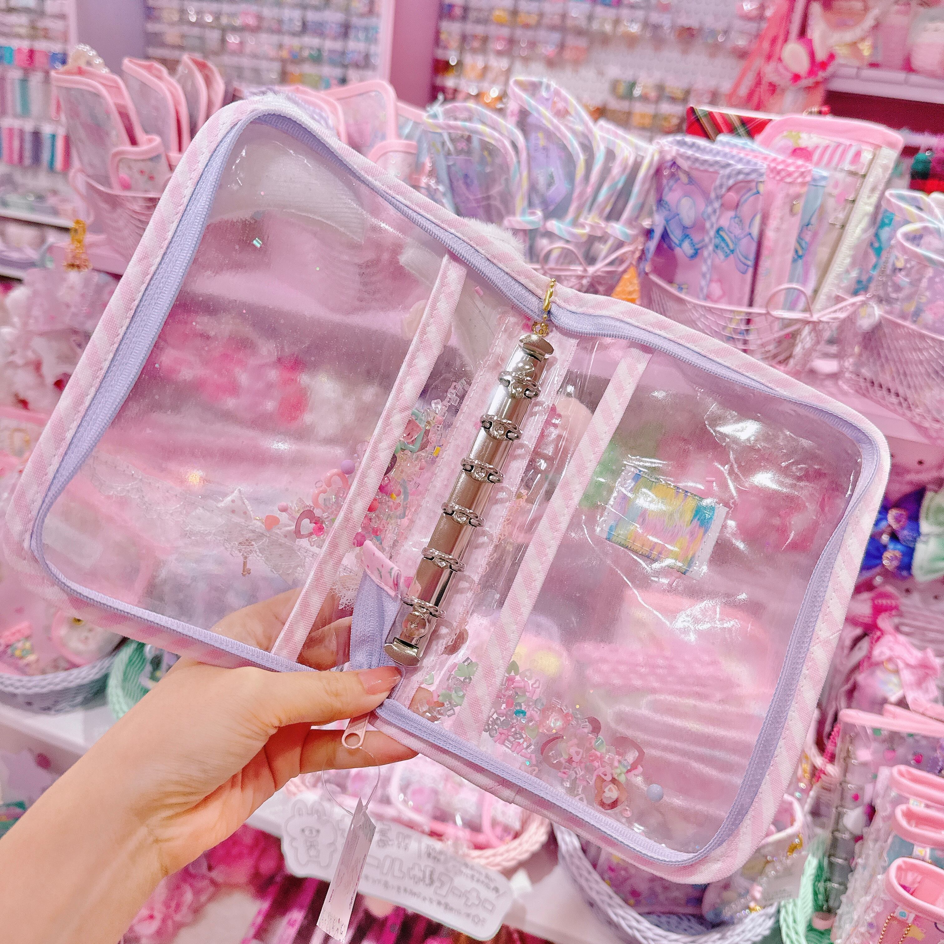 【K2】80-9ねこみみA7シール帳（６穴）