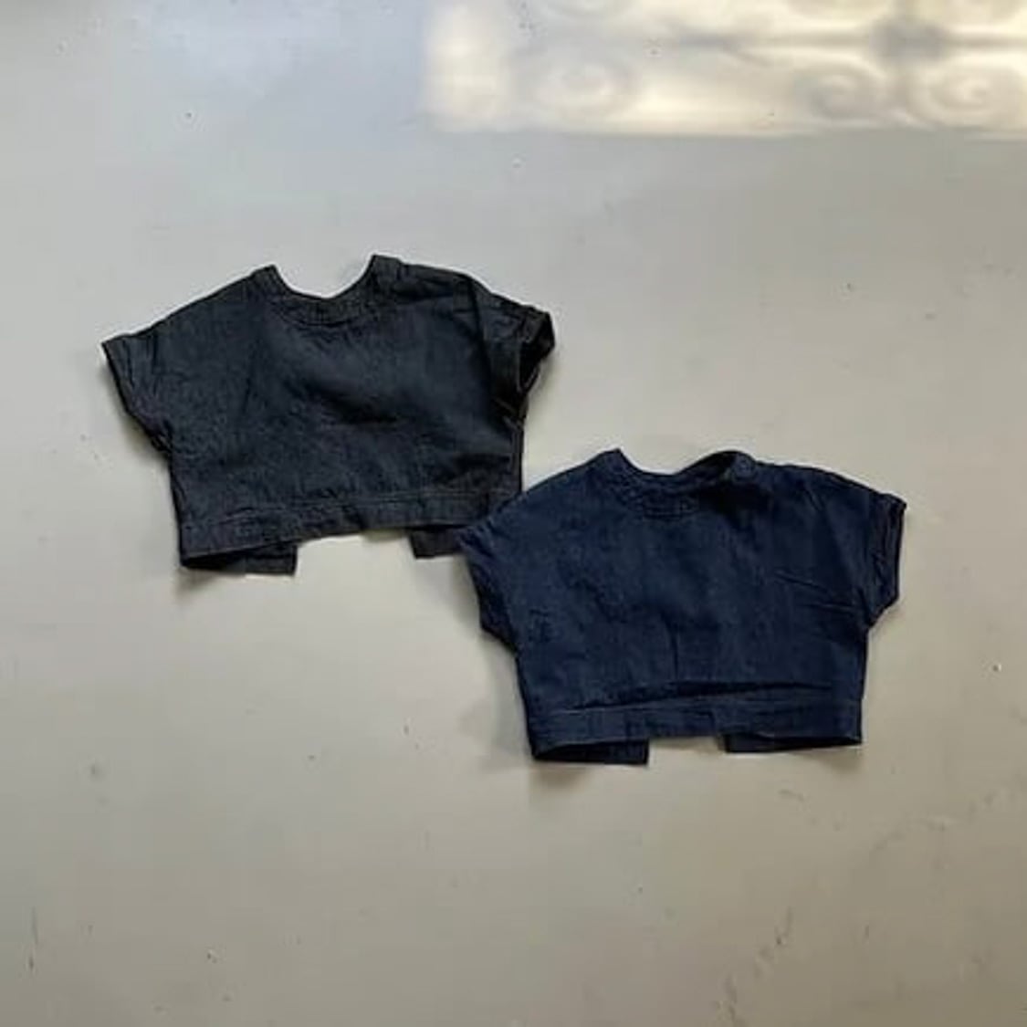 denim bustier