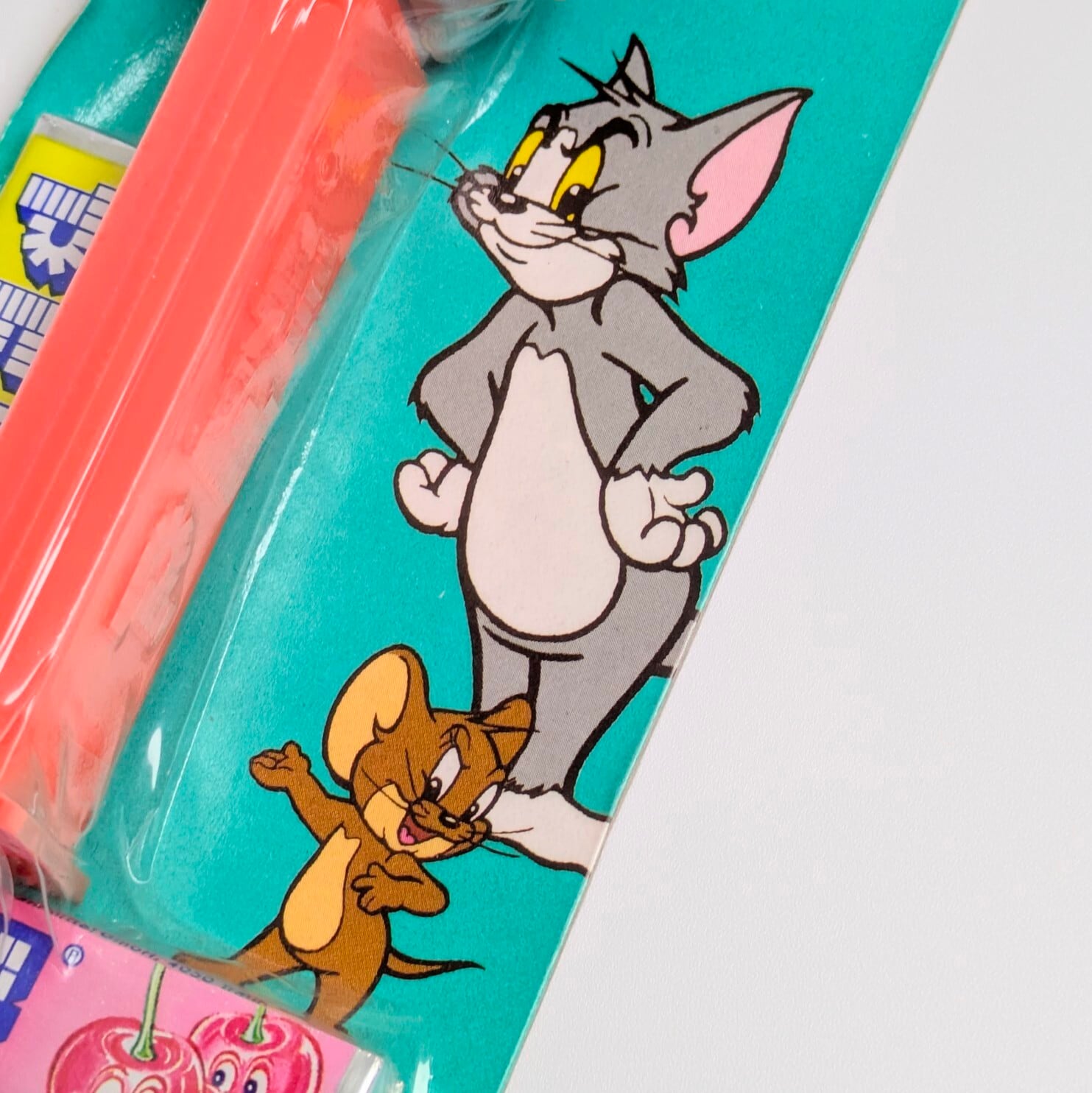 ☆ DEADSTOCK ( MINT ON CARD ) / VINTAGE1996  ☆【 Tom and Jerry ( トムとジェリー )  】PEZ / ペッツ 『 トム キャット 』ヨーロッパPEZ（オーストリア）/ ネズミ  〚アメリカン雑貨 アメトイ〛