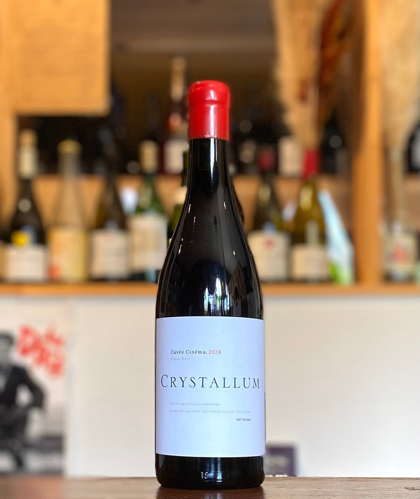 キュヴェ・シネマ・ピノ・ノワール【2024】/クリスタルム