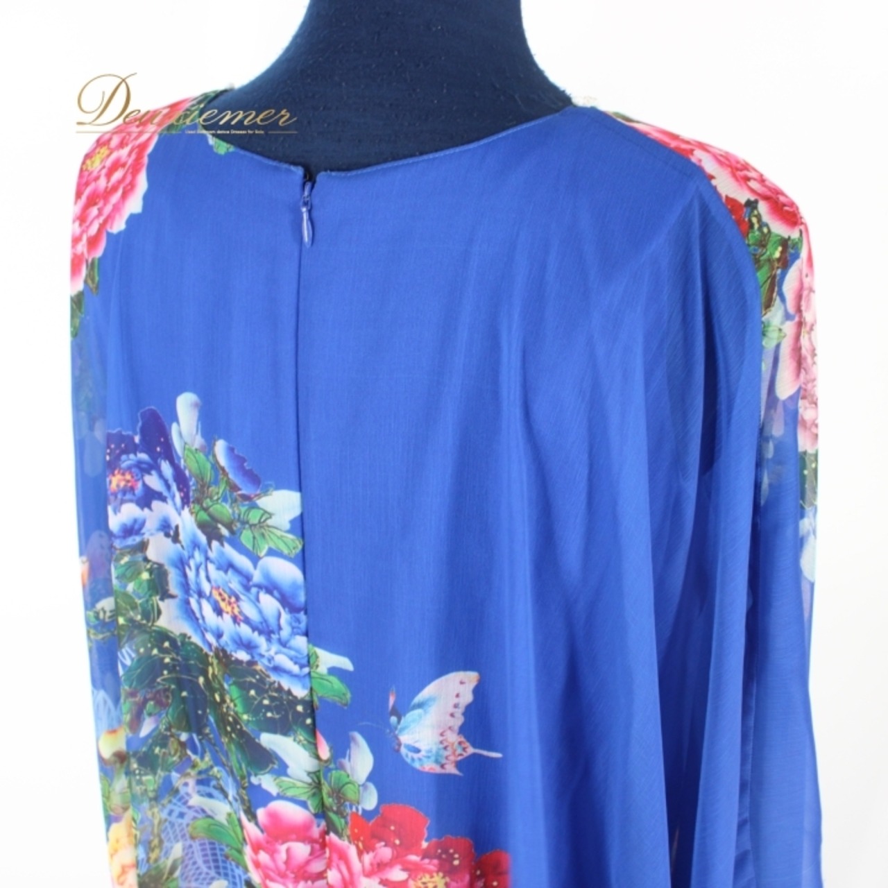 社交ダンス 衣装 ドレス ワンピース ステージ衣装 パーティ衣装 女性用 レディース オールシーズン 青 A vivare アビバーレ ブルー系 花柄 ラインストーン サテン エレガント おしゃれ フォーマル 薄手 カジュアル 伸縮性 着心地良い デザイン