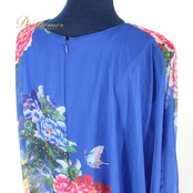 社交ダンス 衣装 ドレス ワンピース ステージ衣装 パーティ衣装 女性用 レディース オールシーズン 青 A vivare アビバーレ ブルー系 花柄 ラインストーン サテン エレガント おしゃれ フォーマル 薄手 カジュアル 伸縮性 着心地良い デザイン