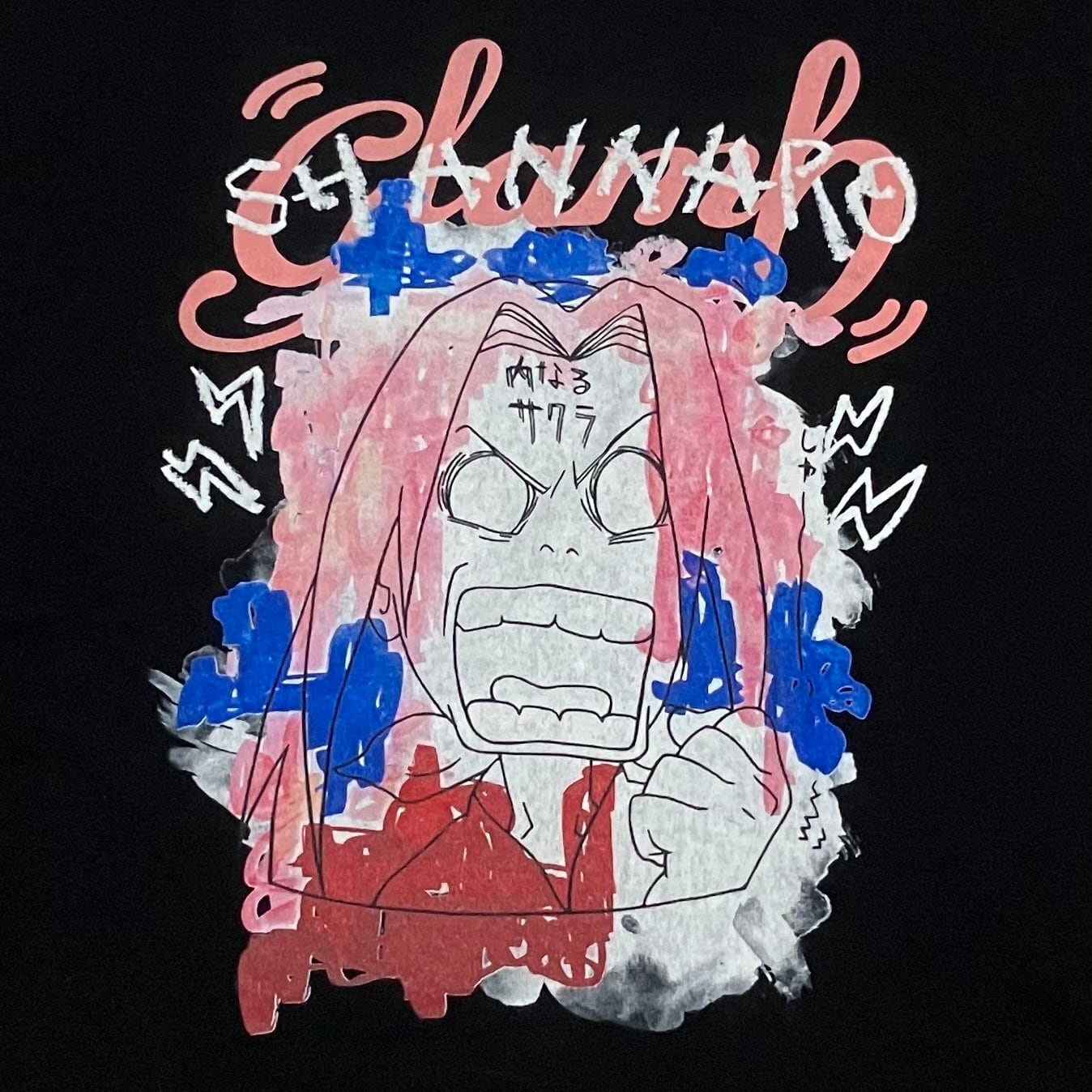 希少】glamb×NARUTO コラボTシャツ アニメTシャツ 春野サクラ グラム