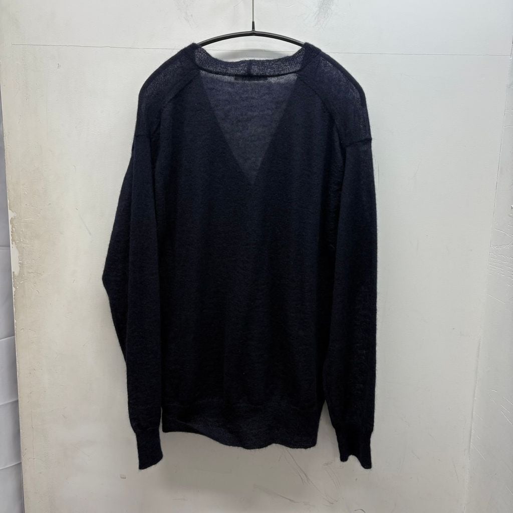 AURALEE オーラリー 25AW KID MOHAIR SHEER KNIT CARDIGAN モヘア