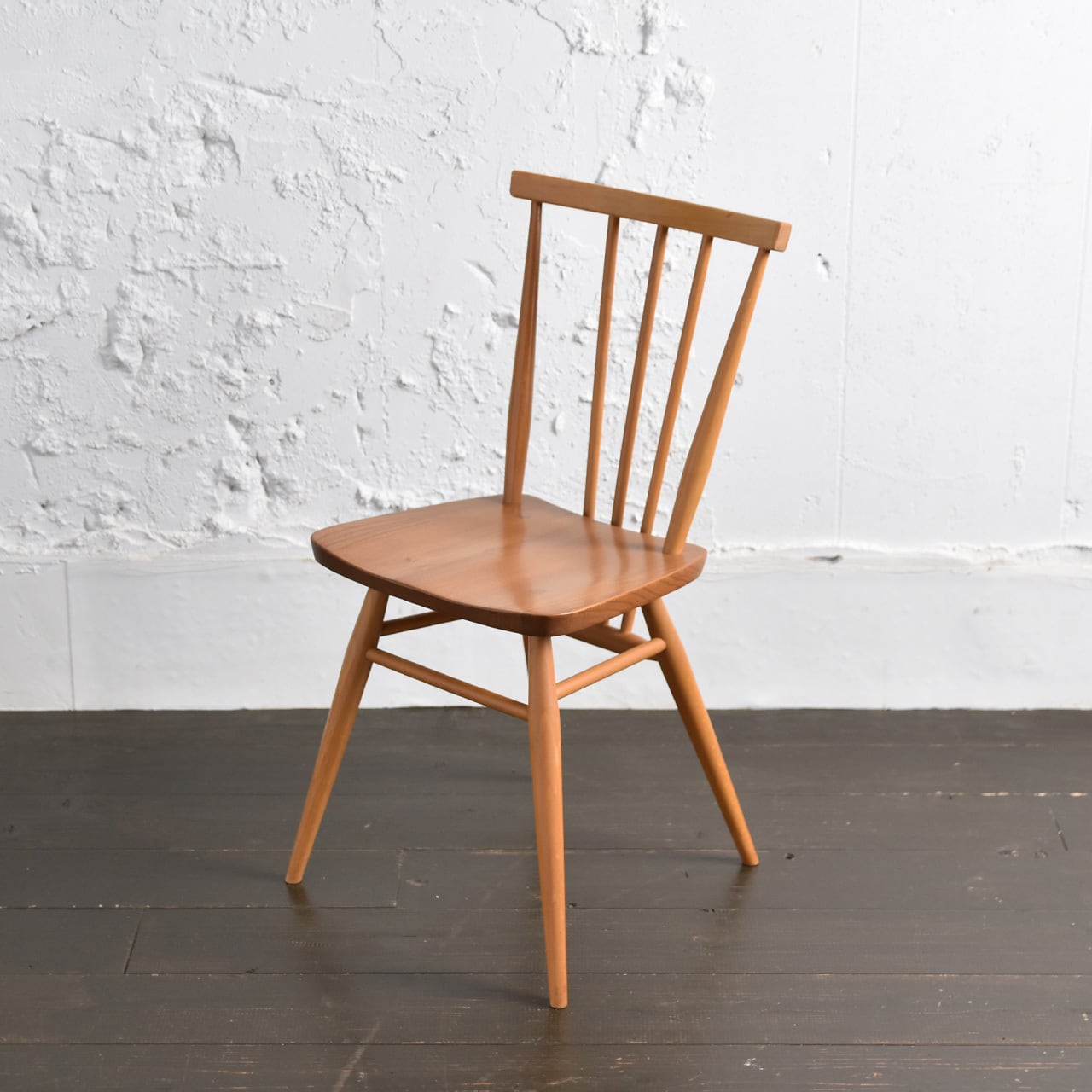 Ercol Stickback Chair / アーコール スティックバック チェア / 2207BNS-003 | BANSE -  大阪箕面市アンティーク・ヴィンテージ家具・雑貨・食器・オブジェ・フラワーベースの専門店