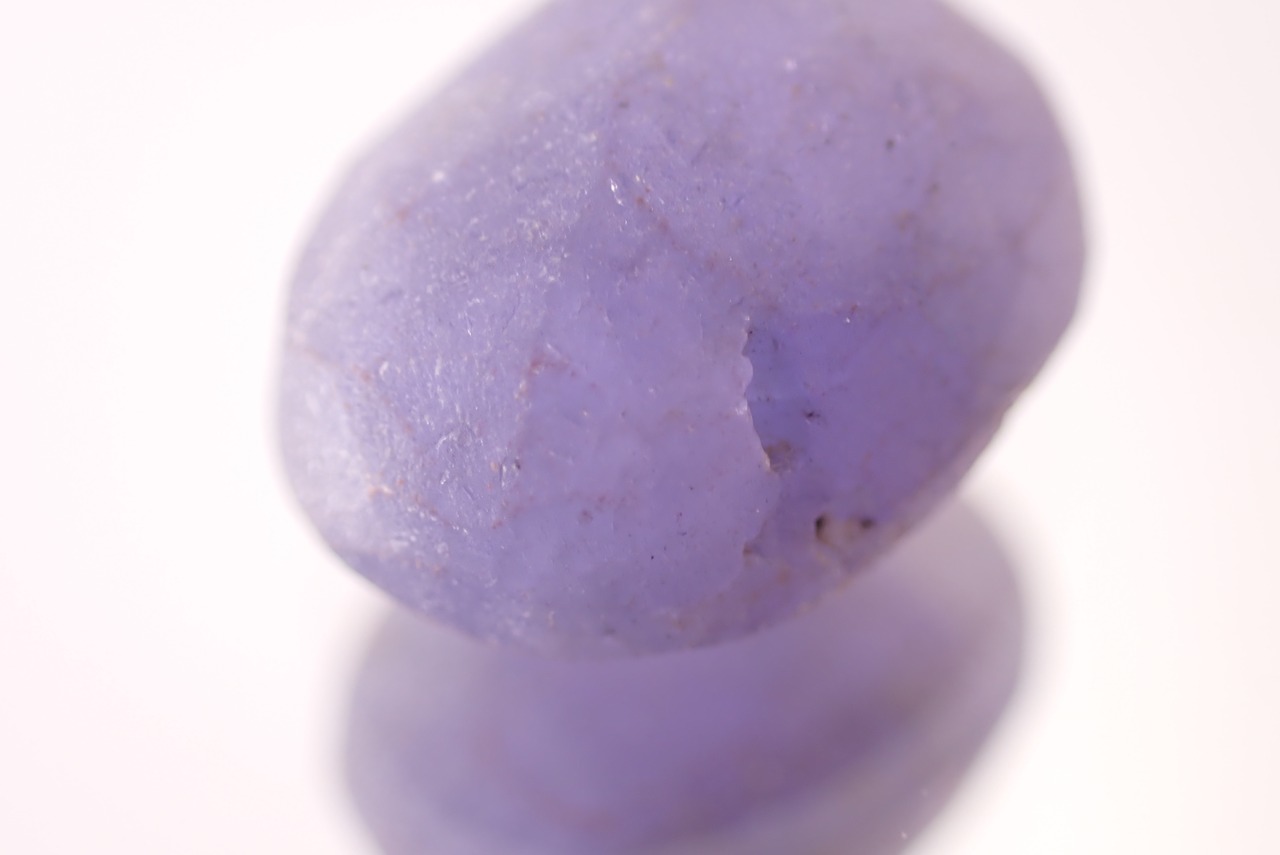 【研磨セット】未研磨タンザナイト　4.99ct　[D11‐59]