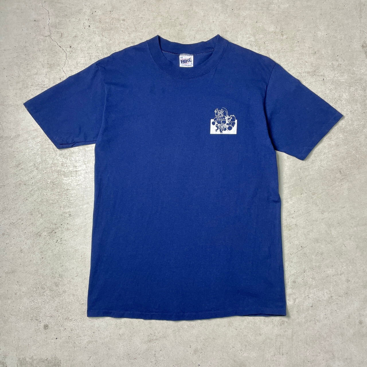 USA製 90年代 牛 狼 アニマル ボクシング キャラクターTシャツ メンズL 
