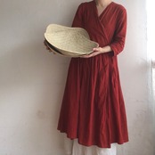 サトラナ　平かご　四角　30cm