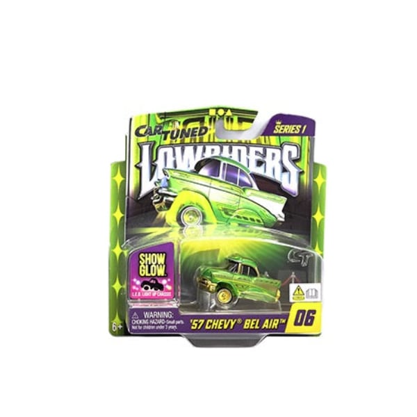 CarTuned 1:64【⑤1961 Chevy Impala】 Lowriders SHOW GLOW Series 1