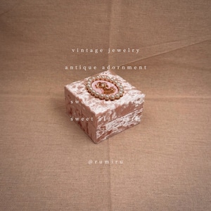 真珠カメオギフトラッピングセット(BOX×ショッパー)