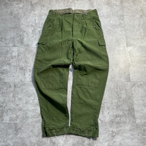 60s スウェーデン軍 実物 M-59 フィールドパンツ C54 w34