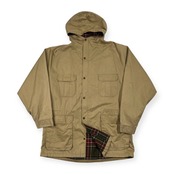 希少 BARACUTA バラクータ 裏チェック フランネル マウンテンパーカー サイズ 4L /メンズ/ビンテージ/ベージュ