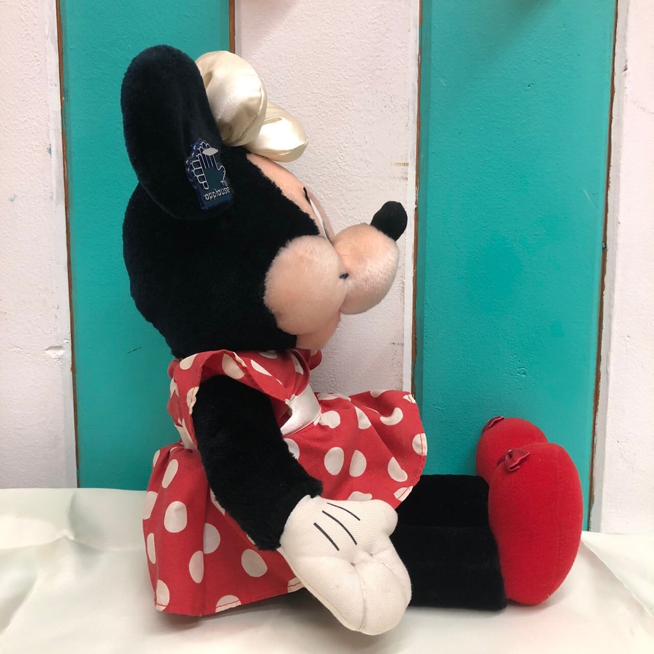 1990s Vintage applause,Inc Disniey Minnie Mouse Doll【ヴィンテージ アプローズ社 ミニーマウス  ぬいぐるみ】 | THE PUPPEZ☆e-shop　/ ザ　パペッツ松本-WEBショップ powered by BASE