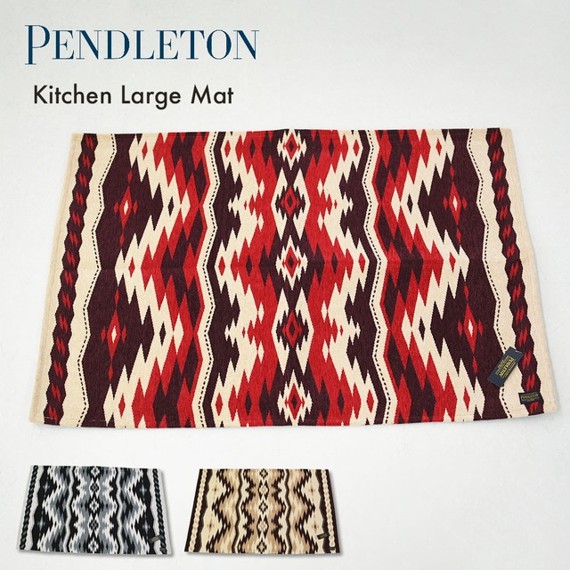 PENDLETON [ペンドルトン] Kitchen Large Mat [19804261] キッチンラージマット・キッチンマット・ラグマット・ペンドルトンパターン・玄関マット・ラージ・大きめサイズ・インテリア・ラグ・MEN'S / LADY'S [2026AW]