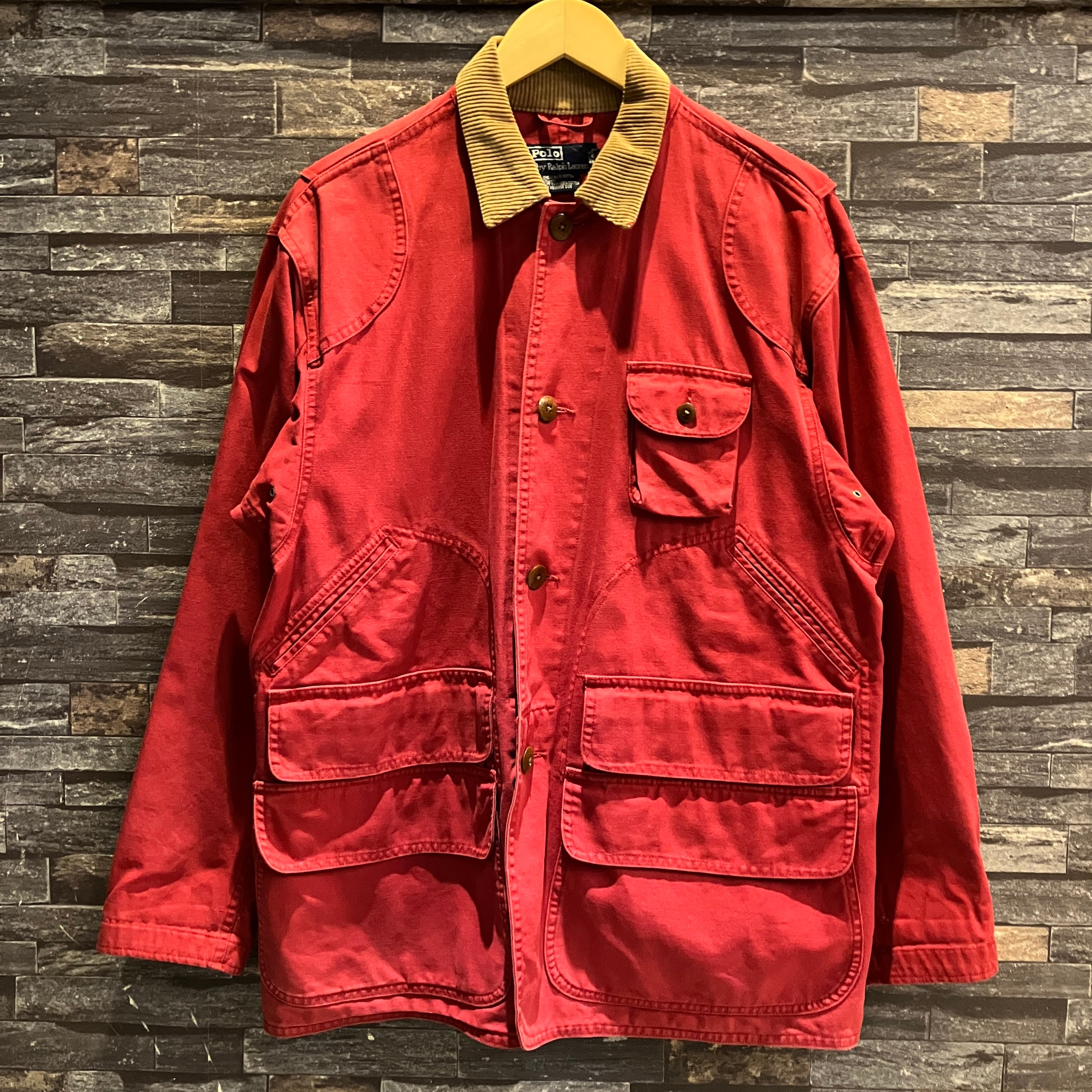 RALPH LAUREN DUCK HUNTING JACKET RED 1990'S OLD | safarionline