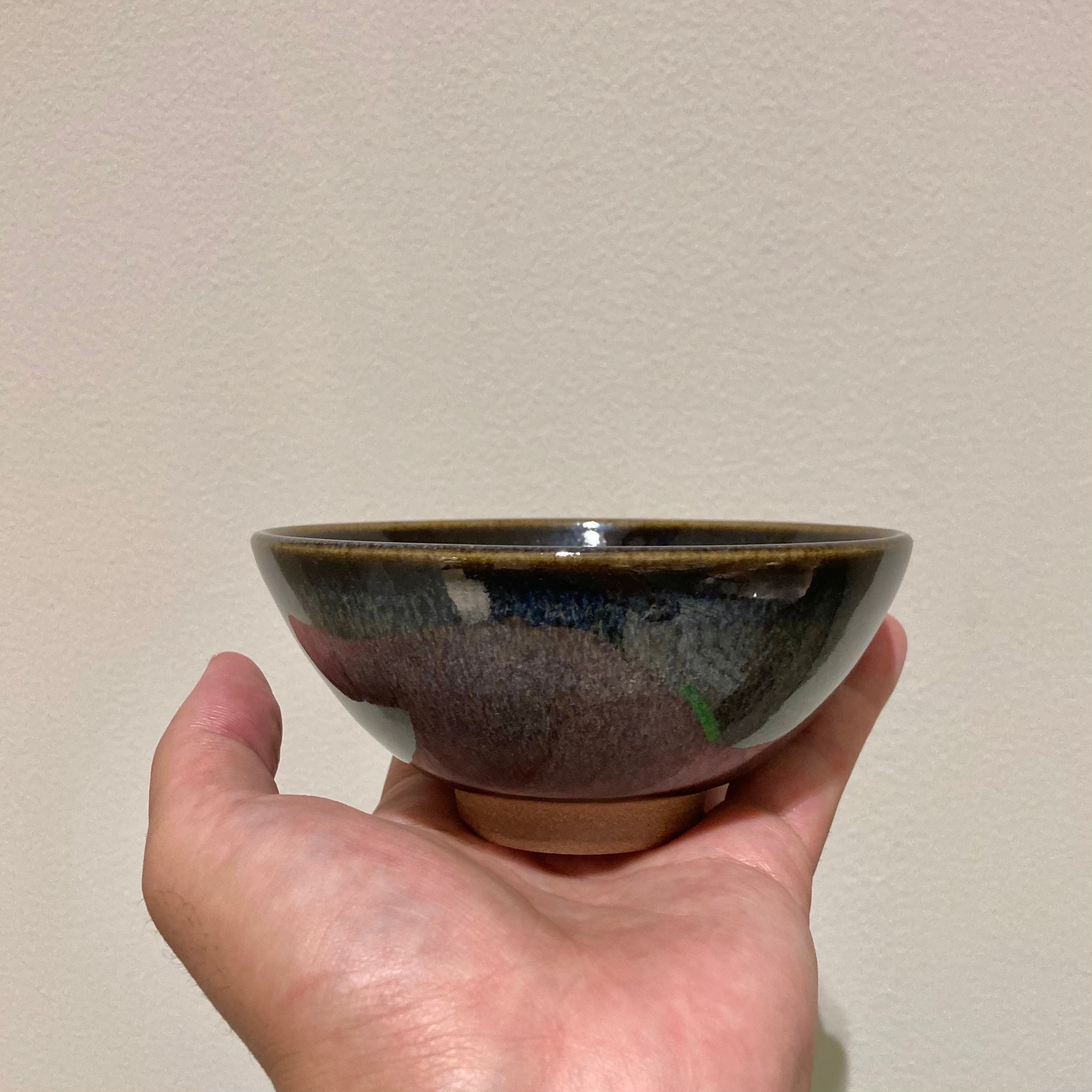 田中恒子さん　天目　飯碗　2客 再入荷】飯碗 S(幅 11.5 cm)天目 | TSUNE;田中恒子の器 オンラインストア