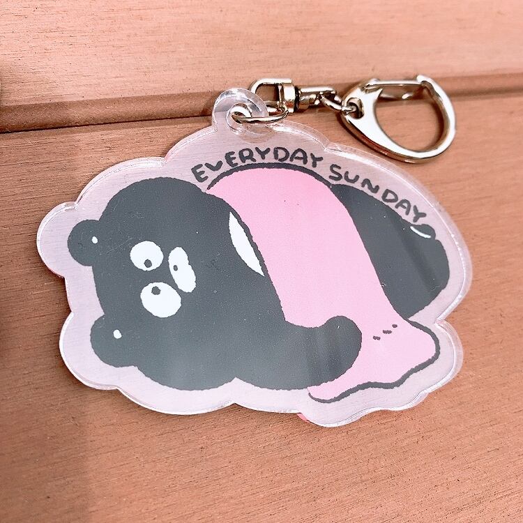 くまのまーくんキーホルダー（ガラスカラー） | EVERYDAYSUNDAY