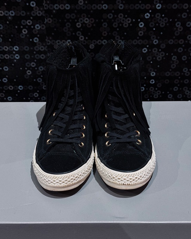 【ÆIEM】vintage CONVERSE Fringe Suede Hi Sneakers