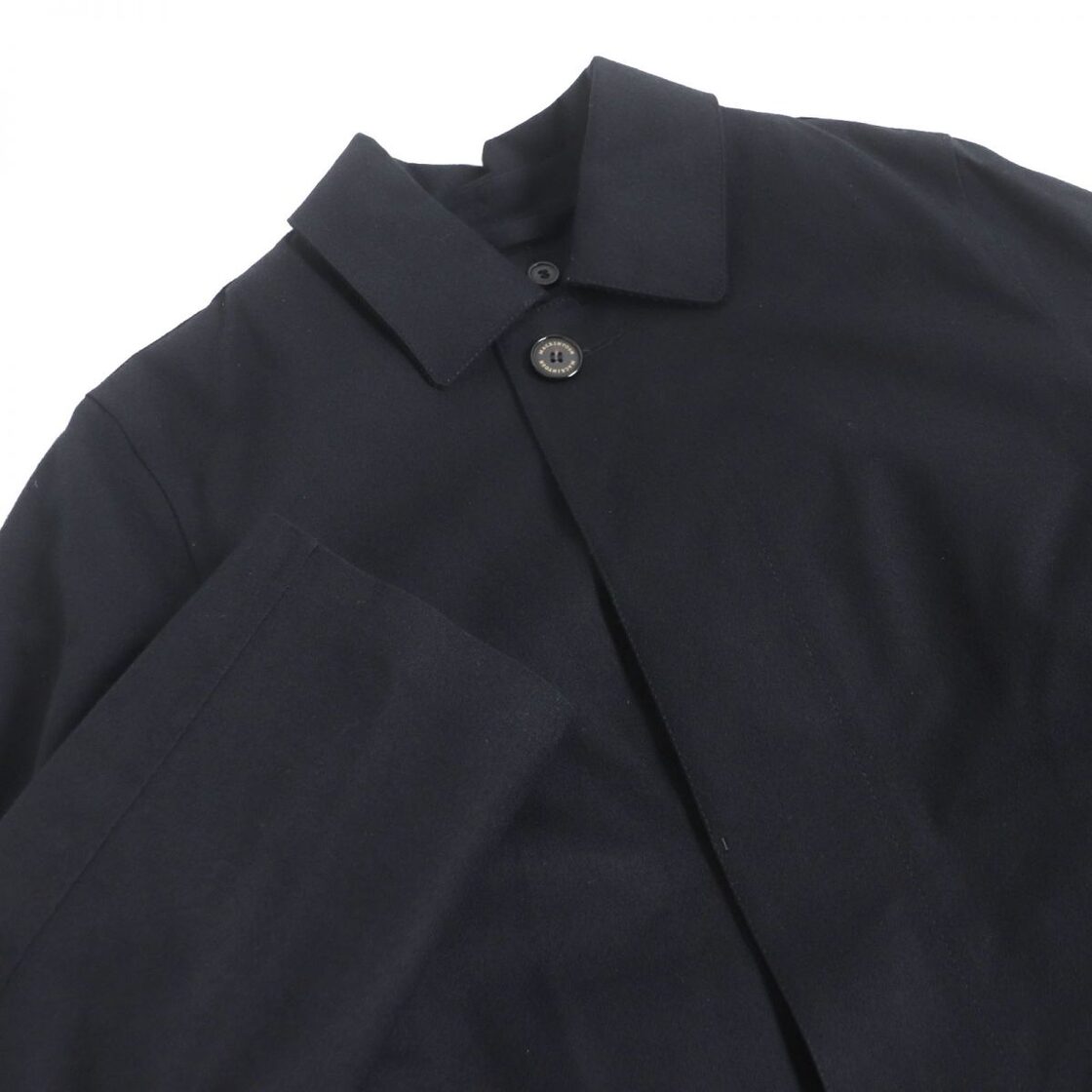 極美品□MACKINTOSH/マッキントッシュ FOX BROTHERS社製生地 比翼 