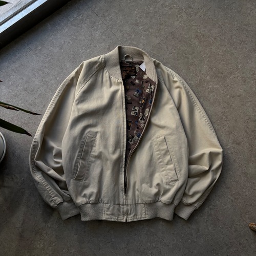 90s Eddie Bauer cotton zip up blouson【仙台店】
