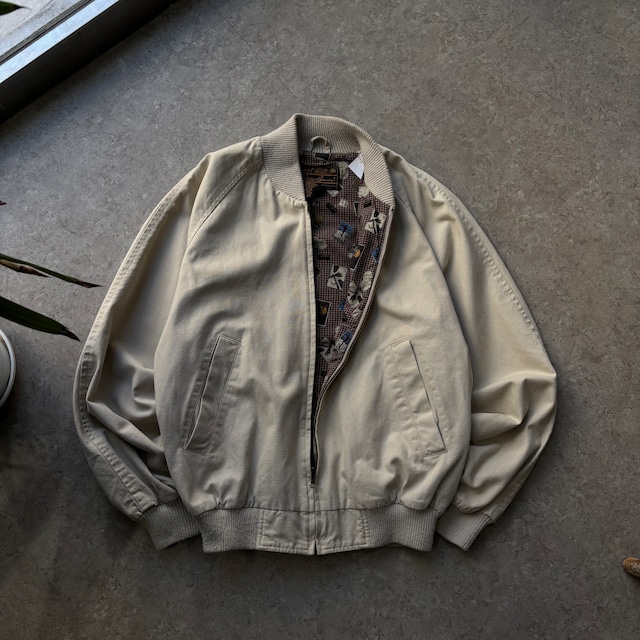 90s Eddie Bauer cotton zip up blouson【仙台店】