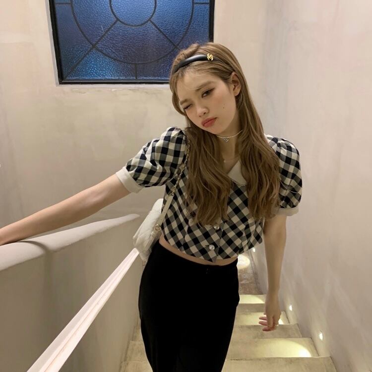 ギンガムチェックセットアップ | Lilycloset - ファッション通販 ギンガムチェックセットアップ | Lilycloset - ファッション通販
