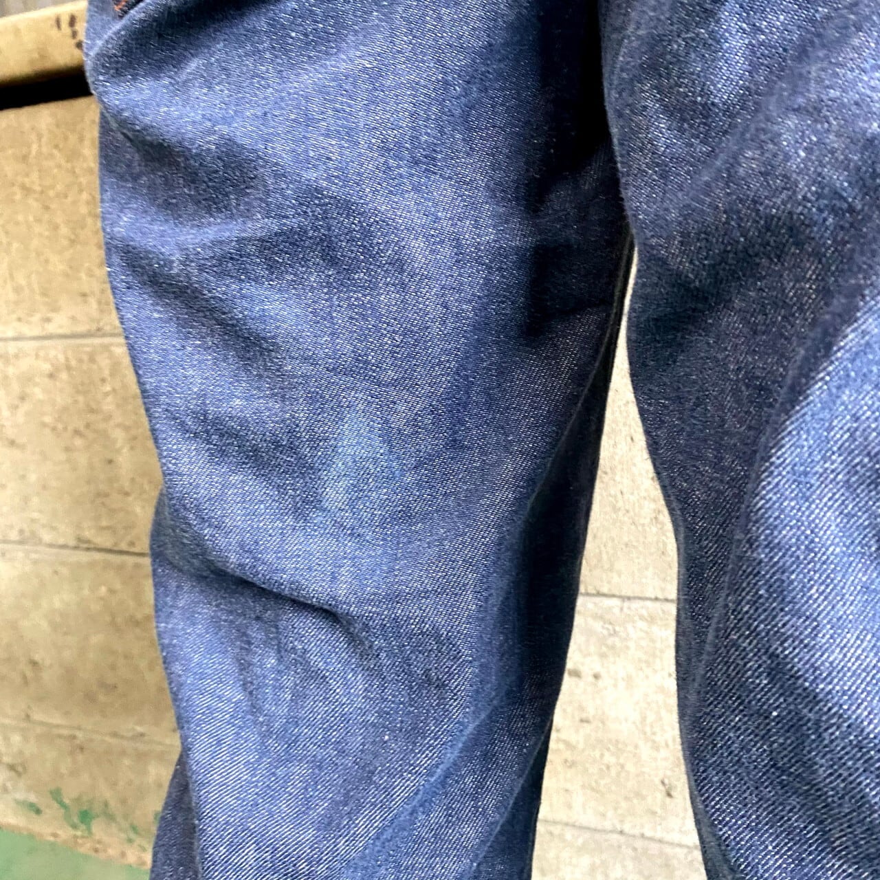 60年代 ストアブランド ハイウエスト ストレートデニムパンツ