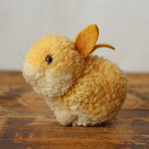 [313]アンティーク/ヴィンテージ  Wool Rabbit ウールラビット　うさぎ　シュタイフ 7cm