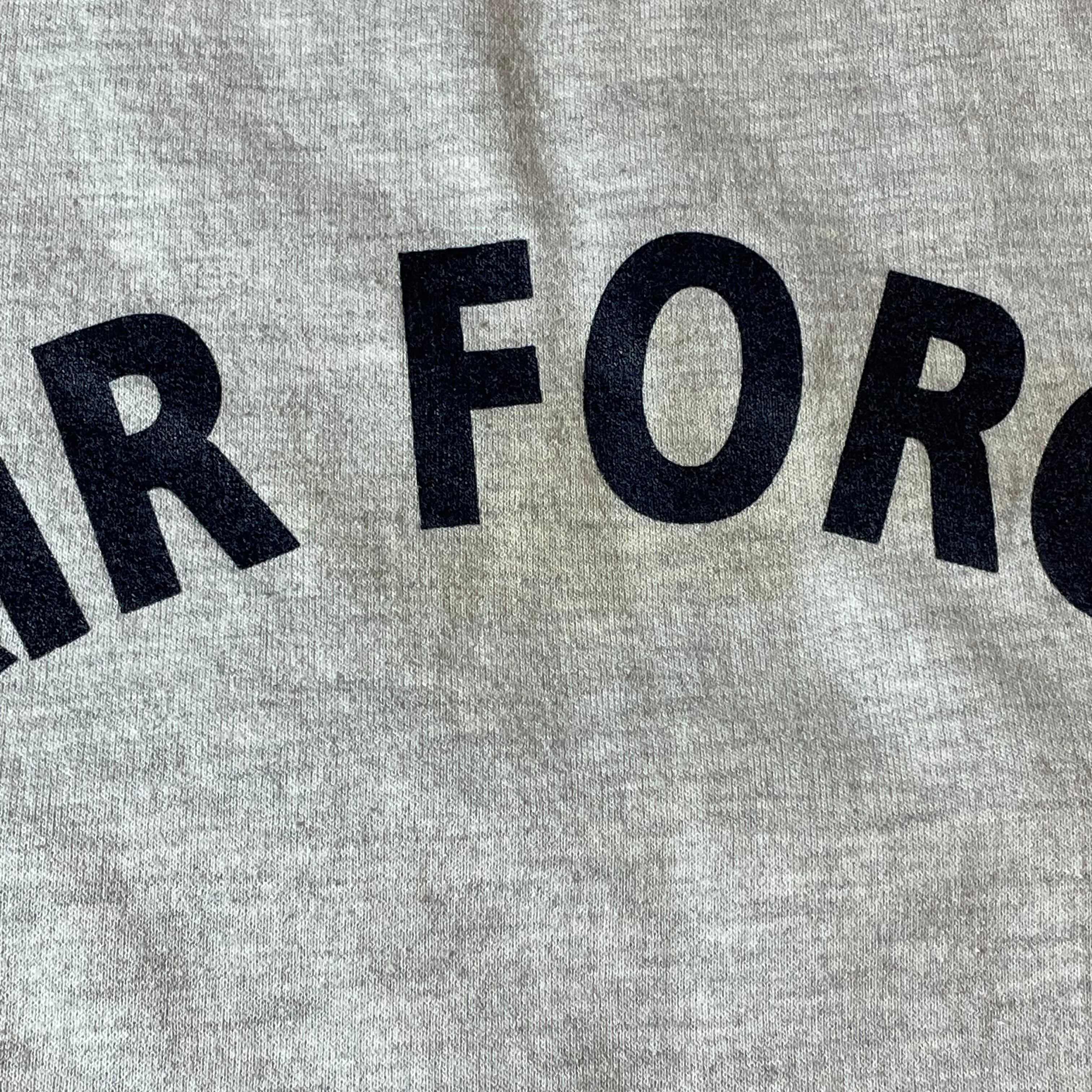 90s JERZEES AIR FORCE スウェット染み込み | used&vintage aoakua