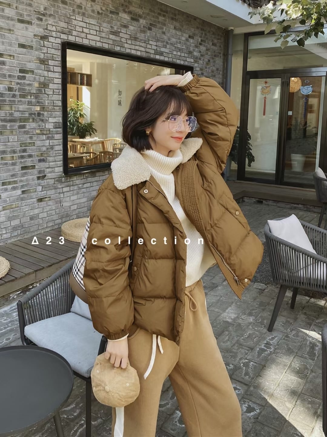 サイドベルト付き 中綿ジャケット　AJ33172-3310