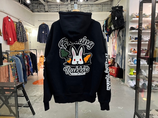 FR2 CHENILLE RABBIT YEAR SWEAT HOODIE BLACK XL 57775