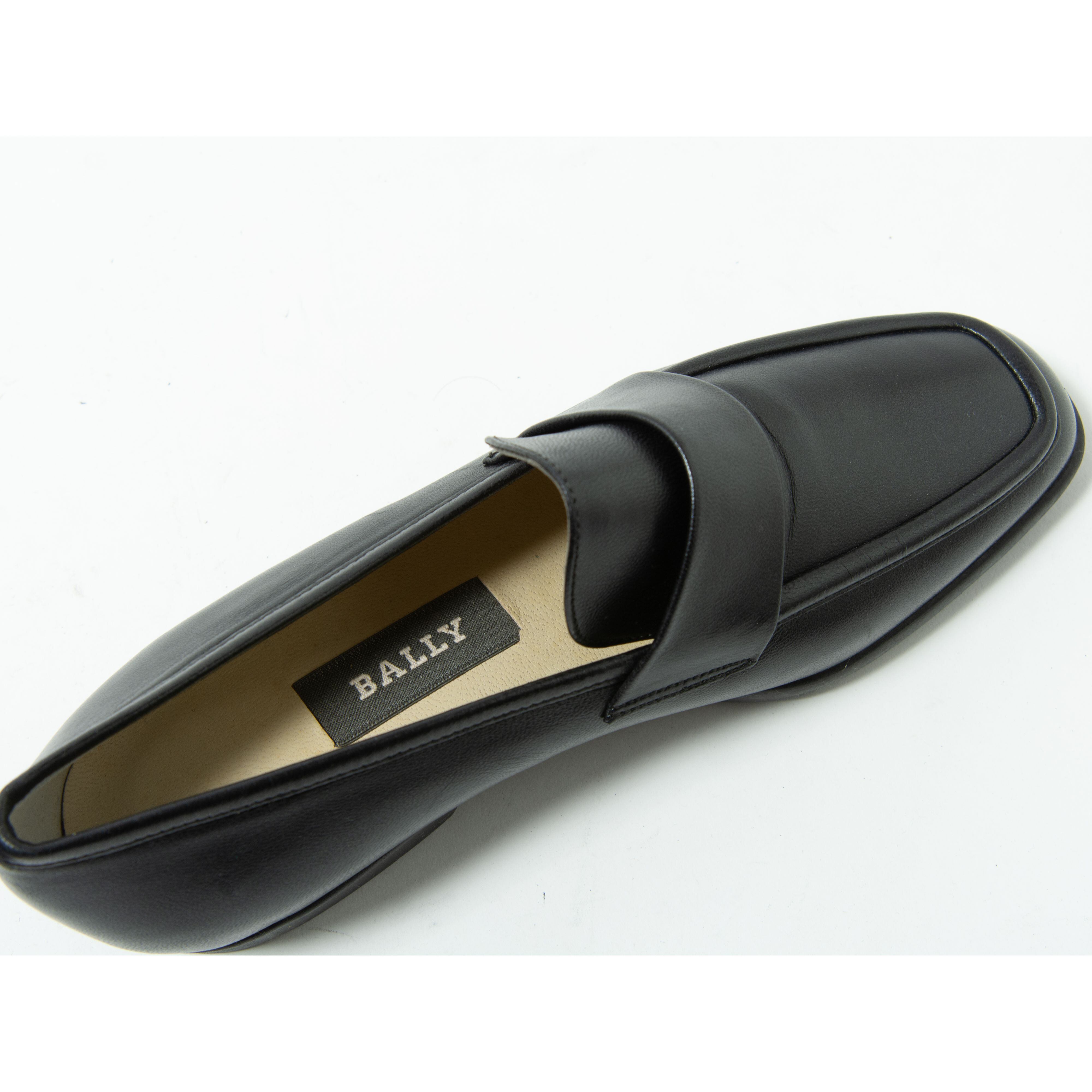 【BALLY】Made in Italy Drina leather loafers 34 1/2(バリー イタリア製 レザーローファー )10b