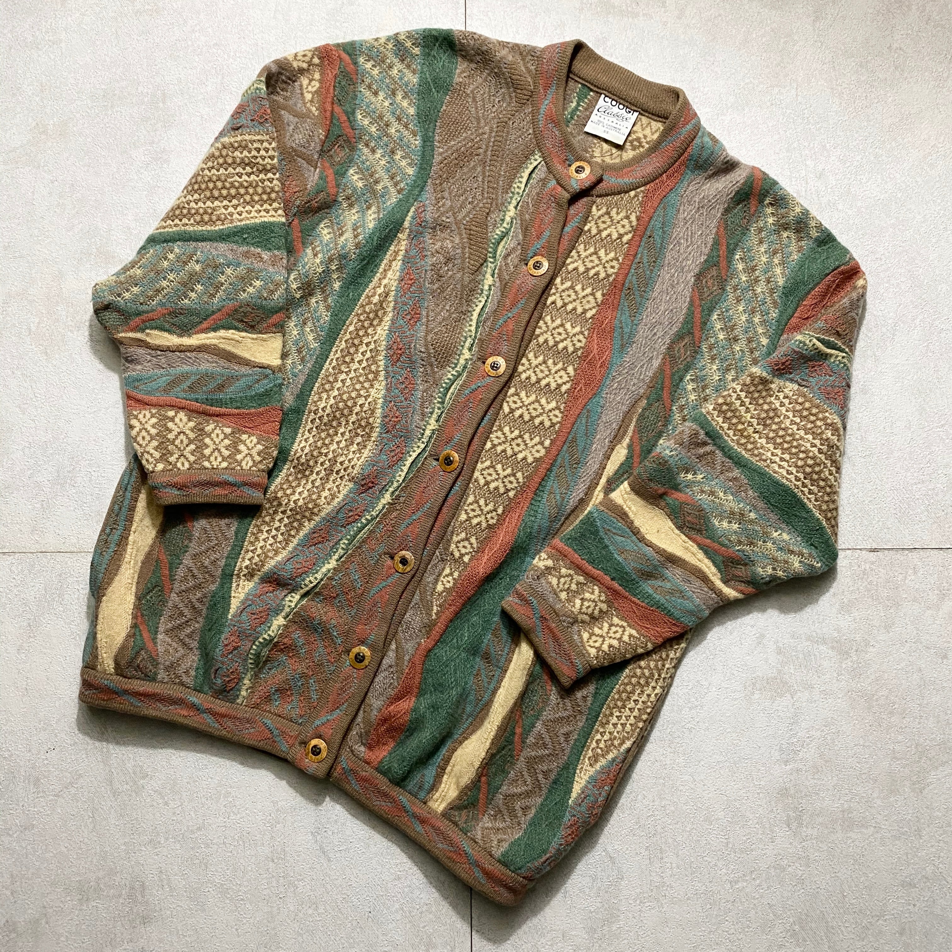 vintage COOGI cashmere 3D sweater | NOIR ONLINE