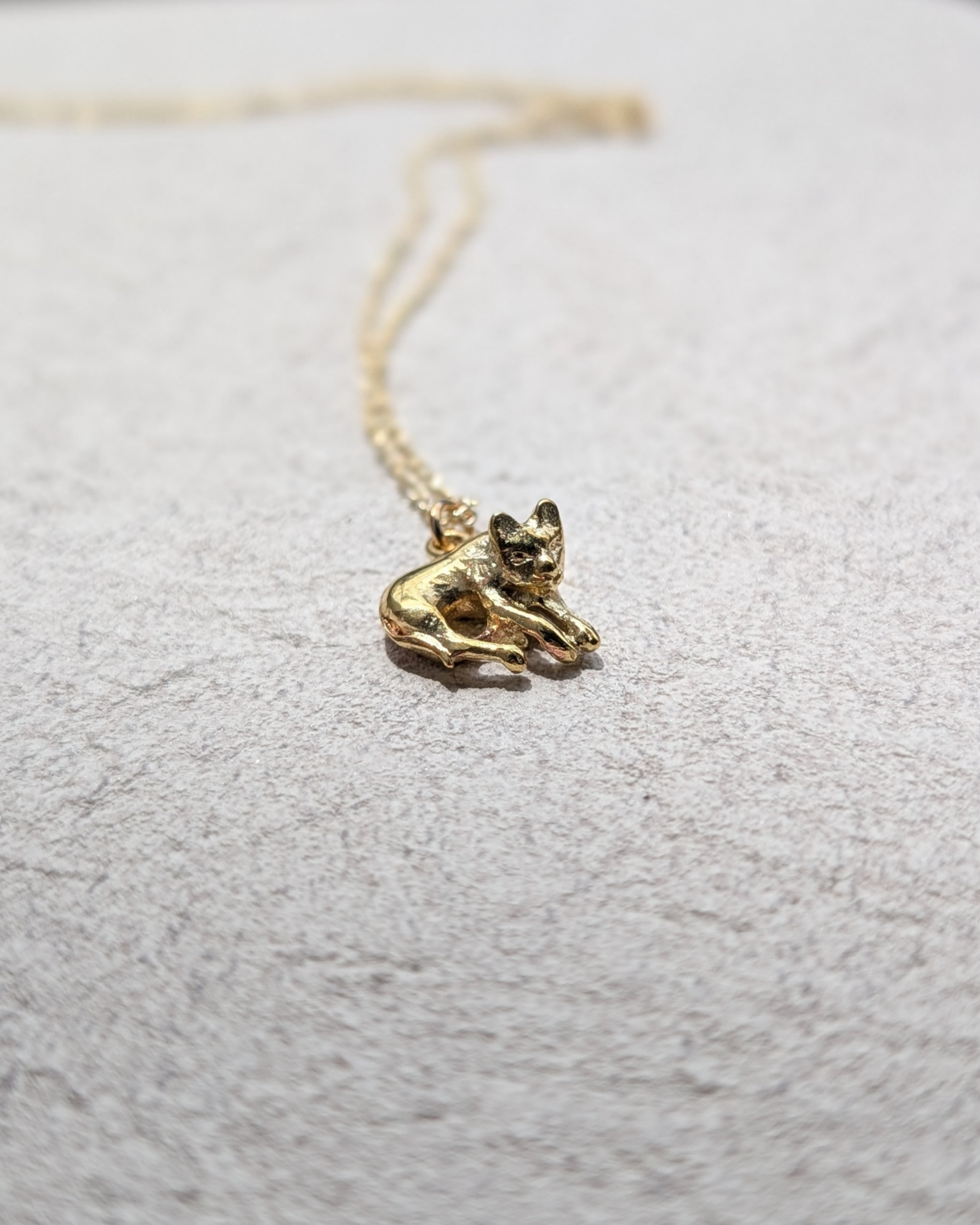 【labyrinthvintage】Cat necklace