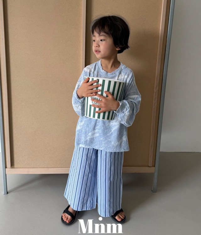 《送料無料》コンビストライプパンツ：Jr【MINIMAL】※お取り寄せ