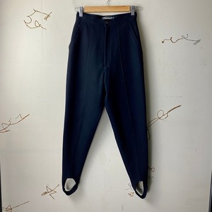 vintage ISSEY MIYAKE black wool ski pants