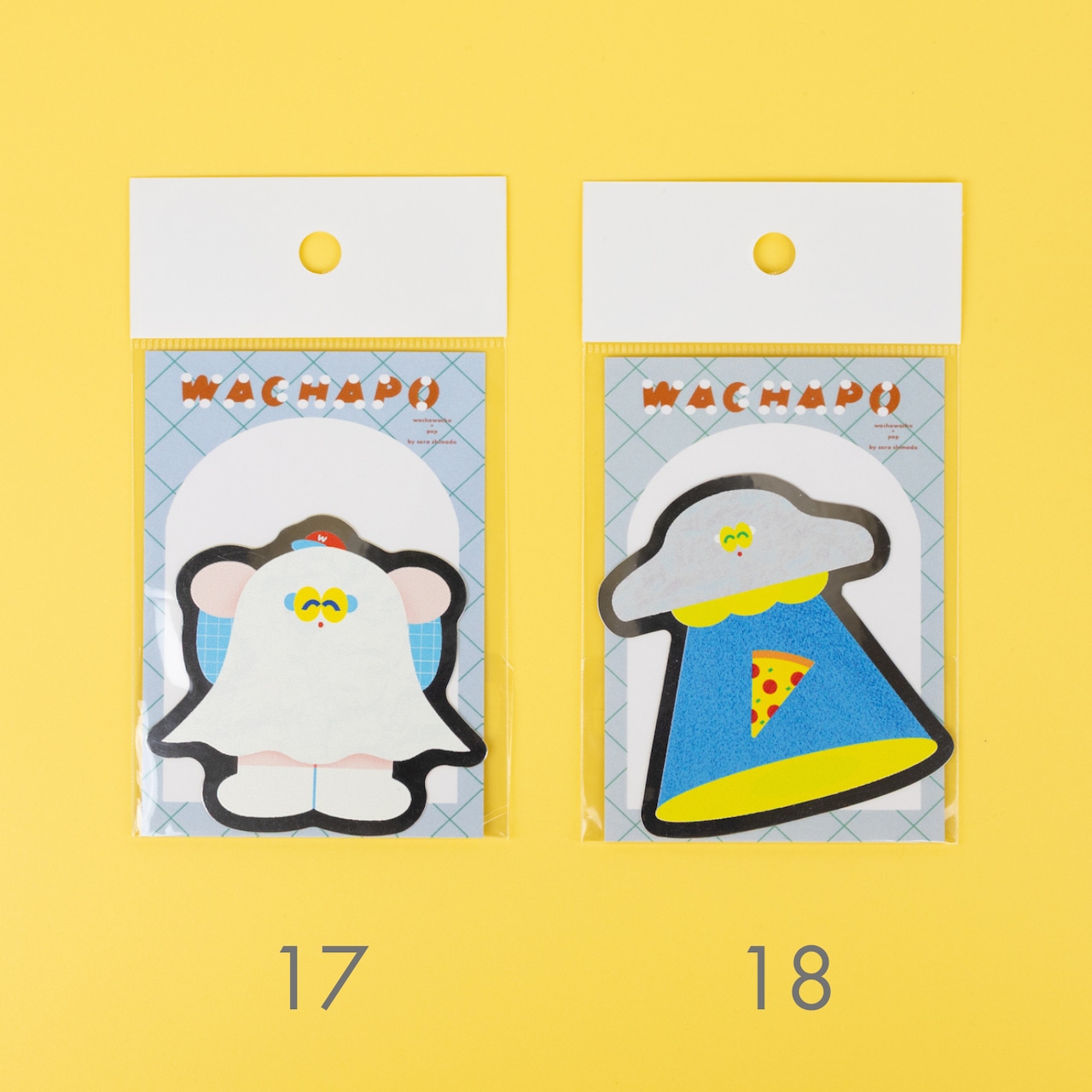 < WACHAPO > キャラクターステッカー