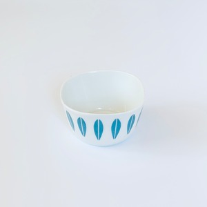リュンビュー ロータス ブルー シュガーボウル / LYNGBY Lotus Blue Sugar Bowl