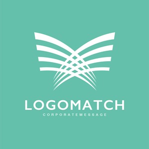 飛翔するMのロゴ