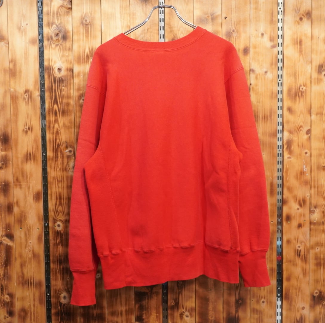 90s champion reverse weave 赤 L/チャンピオン スウェット トレーナー